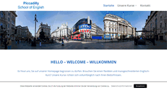 Desktop Screenshot of piccadilly-english.ch